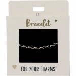 Armband Express yourself  Nr.5 gold Glieder medium,...