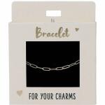 Armband Express yourself  Nr.6 gold Glieder groß,...