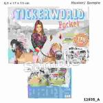 Stickerbuch Miss Melody  Stickerworld Pocket, 12...