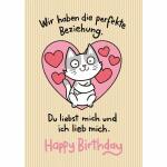 Klappkarte Lieb und  Lustig Motiv 03, Depesche