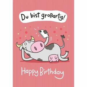Klappkarte Lieb und  Lustig Motiv 11, Depesche