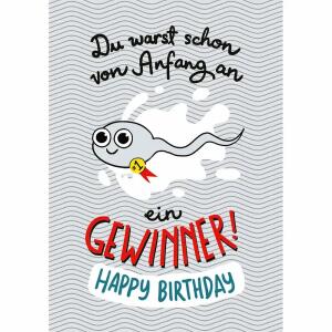 Klappkarte Lieb und  Lustig Motiv 27, Depesche