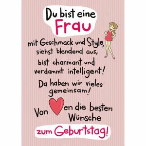 Klappkarte Lieb und  Lustig Motiv 30, Depesche