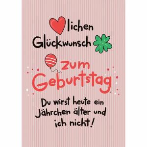 Klappkarte Lieb und  Lustig Motiv 37, Depesche