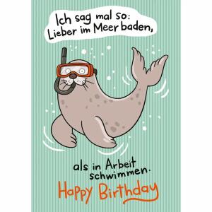 Klappkarte Lieb und  Lustig Motiv 38, Depesche