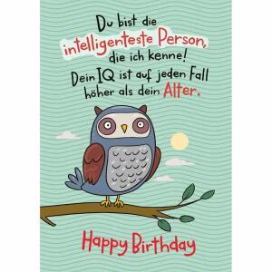 Klappkarte Lieb und  Lustig Motiv 39, Depesche