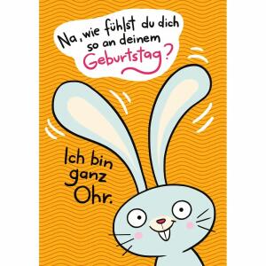 Klappkarte Lieb und  Lustig Motiv 41, Depesche