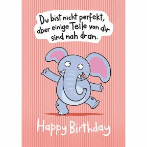 Klappkarte Lieb und  Lustig Motiv 49, Depesche