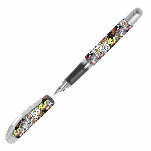 Füllhalter Fluffy Dogs  Iridiumfeder M, Metallclip, Softtouch-Griffstück