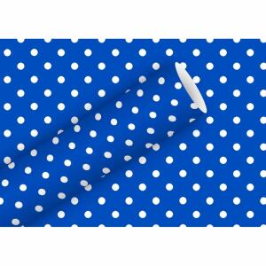 Geschenkpapier 2mx70cm  Punkte azur, Braun & Company