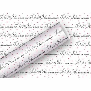 Geschenkpapier 2mx70cm  Schön, Braun & Company