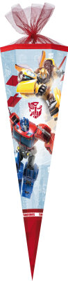 Nestler Schultüte Tüllv. 85 cm 6-eck TransformRollOut Hasbro