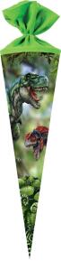 Nestler Schultüte Filzv. 70 cm rund T-Rex World Copp
