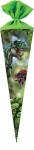 Nestler Schultüte Filzv. 70 cm rund T-Rex World Copp
