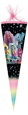 Nestler Schultüte Tüllv. 85 cm 6-eckig Monster High Mattel