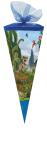 Nestler Schultüte Tüllv. 22 cm rund Dinosaurs 2...