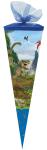 Nestler Schultüte Tüllv. 35 cm rund Dinosaurs 2...