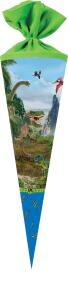 Nestler Schultüte Filzv. 70 cm rund Dinosaurs 2 Schleich®