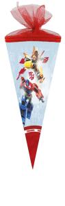 Nestler Schultüte Tüllv. 22 cm rund TransformRollOut Hasbro