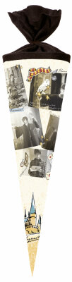 Nestler Schultüte Filzv. 70 cm rund PotterMagic WarnerB