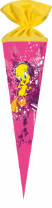 Nestler Schultüte Filzv. 70 cm rund Tweety WarnerB