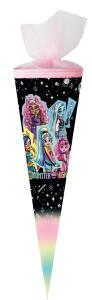 Nestler Schultüte Tüllv. 50 cm rund Monster High Mattel