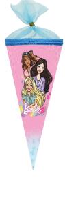 Nestler Schultüte Tüllv. 22 cm rund Barbie Girl Mattel