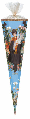 Nestler Schultüte Tüllv. 85 cm 6-eckig PotterFantasy WarnerB