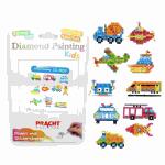 Diamond Painting Sticker  Fahrzeuge 10er 4,5cm,...