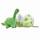 Friends2Go Mini-Plüsch  Dino im Ei 9cm, Plüschtier in Plüschei mit Reißverschluss