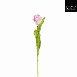 Kunstpflanze Tulpe H50cm  rosa