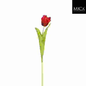 Kunstpflanze Tulpe H50cm  rot
