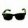 EL Neon Brille Beam grün  inkl. Batterien