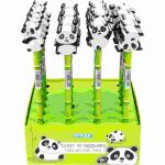 Bleistift mit Radiergummi  Panda 4fach sortiert