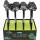 Bleistift mit Radiergummi Dino 4fach sortiert, HB,
