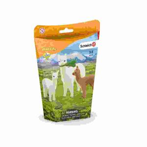schleich Wild Life  Alpakafamilie