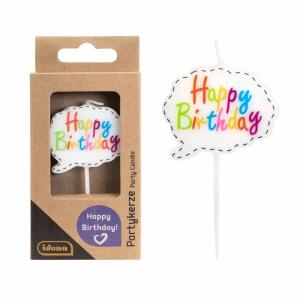 Idena Kerze Happy  Birthday Dialog