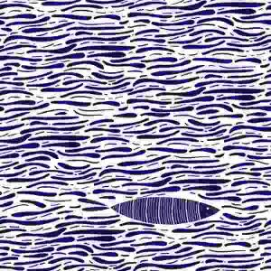 Servietten 33x33cm  Ocean Surface, 3-lagig, 20er