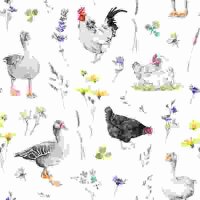 Servietten 33x33cm  Poultry, 3-lagig, 20er