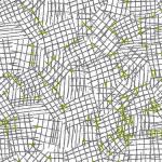 Servietten 33x33cm  Cuadricula Festiva White, gold/white,...