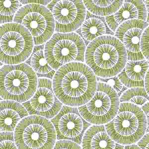 Servietten 33x33cm  Rosettes Festives White, gold/white, 3-lagig, 20er