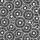 Servietten 33x33cm  Rosettes Festives White, black/white, 3-lagig, 20er