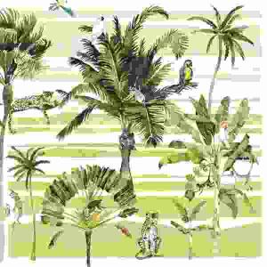 Servietten 33x33cm  Paradisus Palma, 3-lagig, 20er
