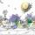 Servietten 33x33cm  Lavender Farm in Provence, 3-lagig, 20er