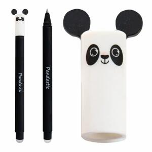 Gelschreiber Animal Erase  it! Panda 0,7mm schwarz, Spruch Pandastic, Schreibfarbe blau, radierbar, nachfüllbar,, EBERHARD FABER