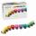Holzzug Regenbogenraupe  10teilig mit Magneten