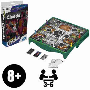 Kompaktspiel Cluedo  Spass überall!, 3-6 Spieler, ab 8 Jahren,, Hasbro