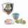 BIO Eimer-Set TINY  5teilig in Geschenkbox, 5-teilig: Eimer, Schaufel, Harke, Sieb, Fischform