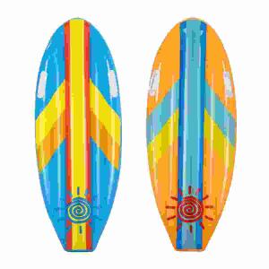 Kinder-Surfboard Stars  and Flowers sortiert, 114x46cm, 2fach sortiert, Bestway