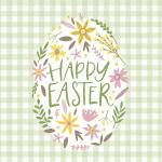 Servietten 33x33cm  Happy Easter FSC-Mix, Paper+Design